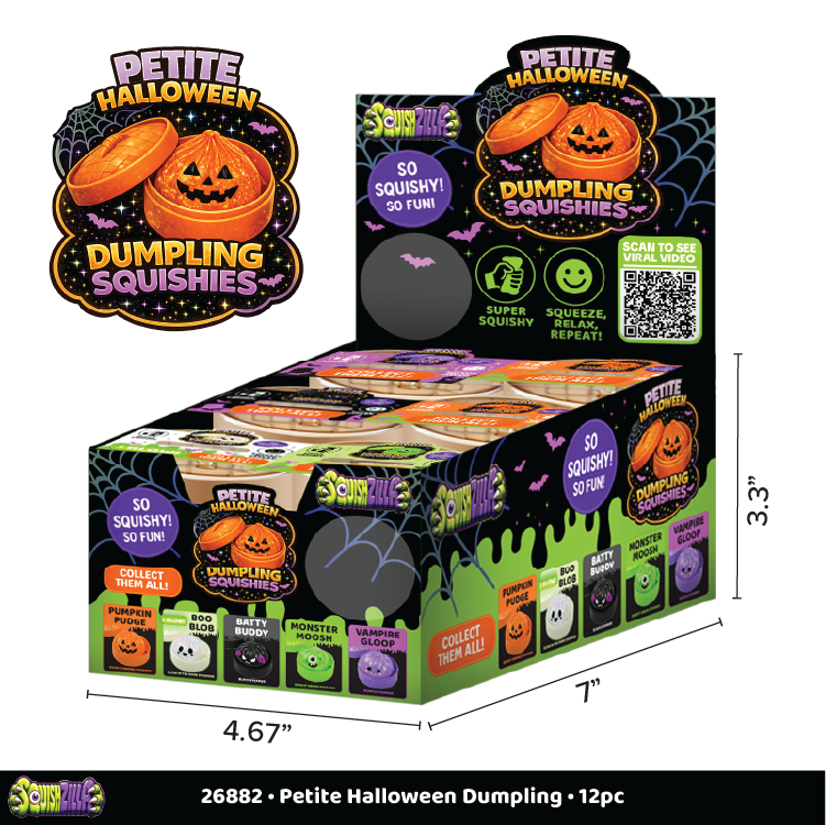 Halloween Dumpling Squishy (Mini)