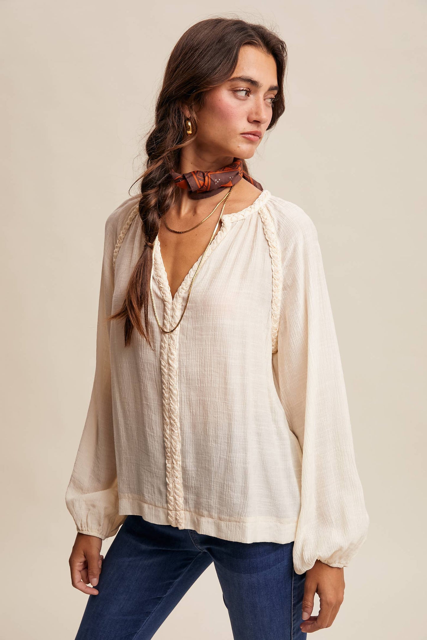 Maggie Braided Top