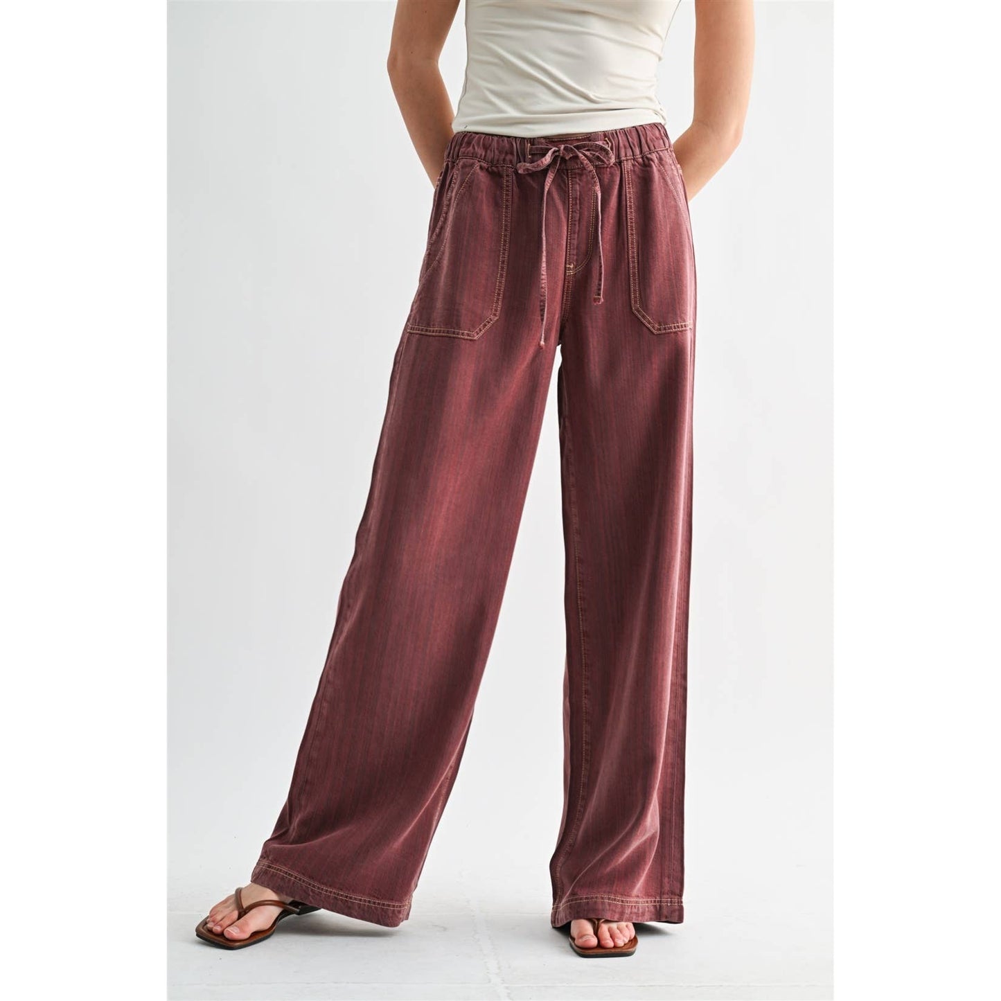 Mulberry Drawstring Pants