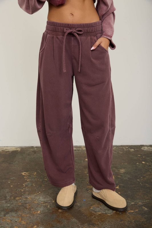 Kiki Sweats: Maroon