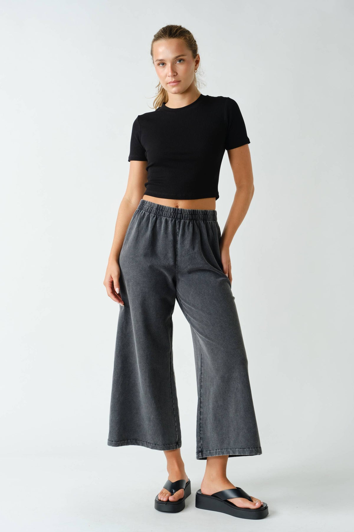 Daydrift Knit Pants/Black
