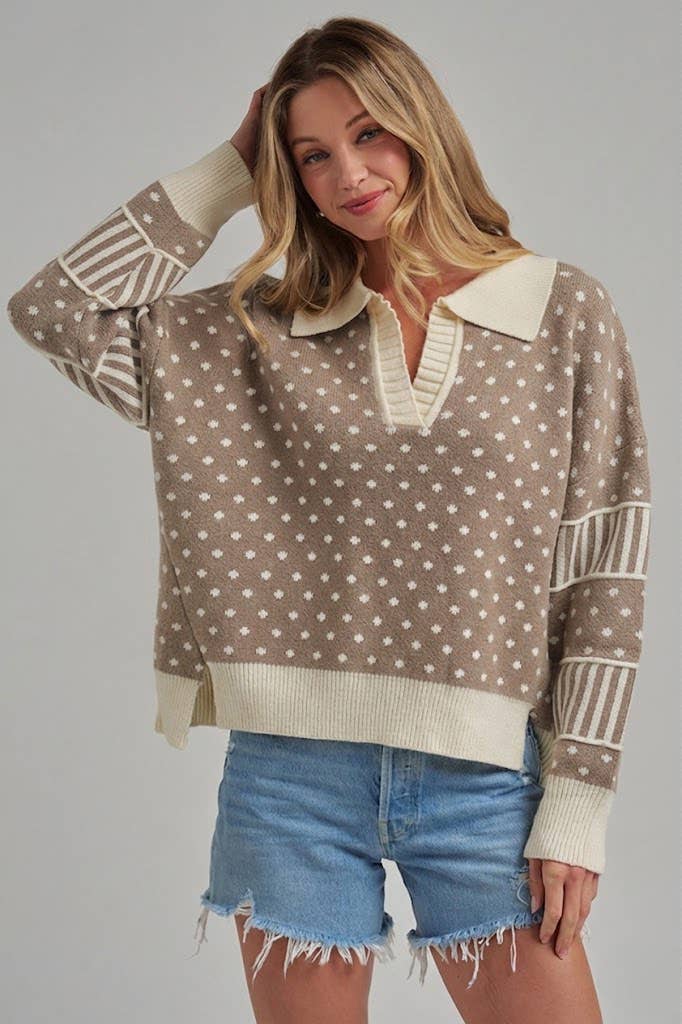 Syd Polka Dot Pullover