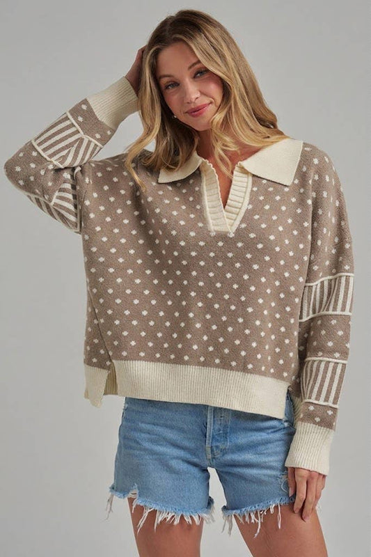 Syd Polka Dot Pullover