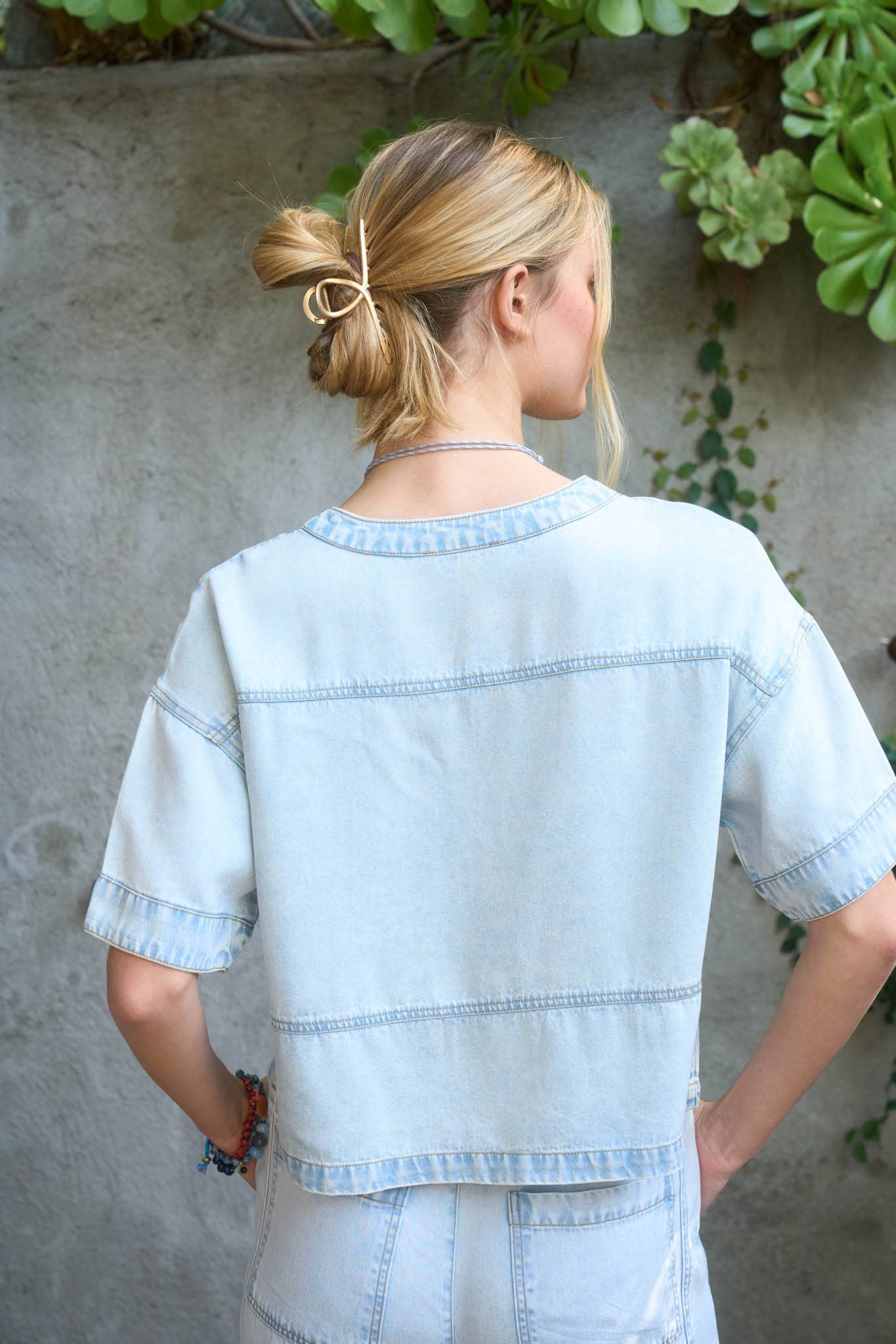 Kam Washed Denim Shirt