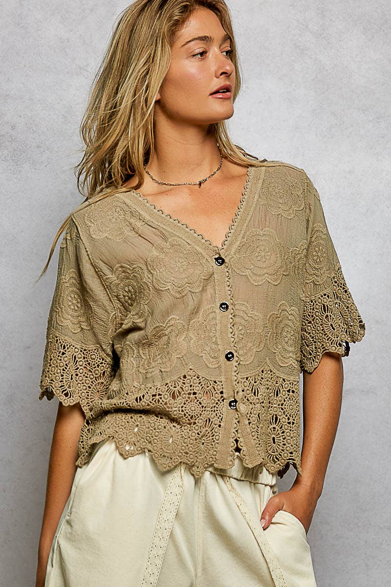 Orly Button Up