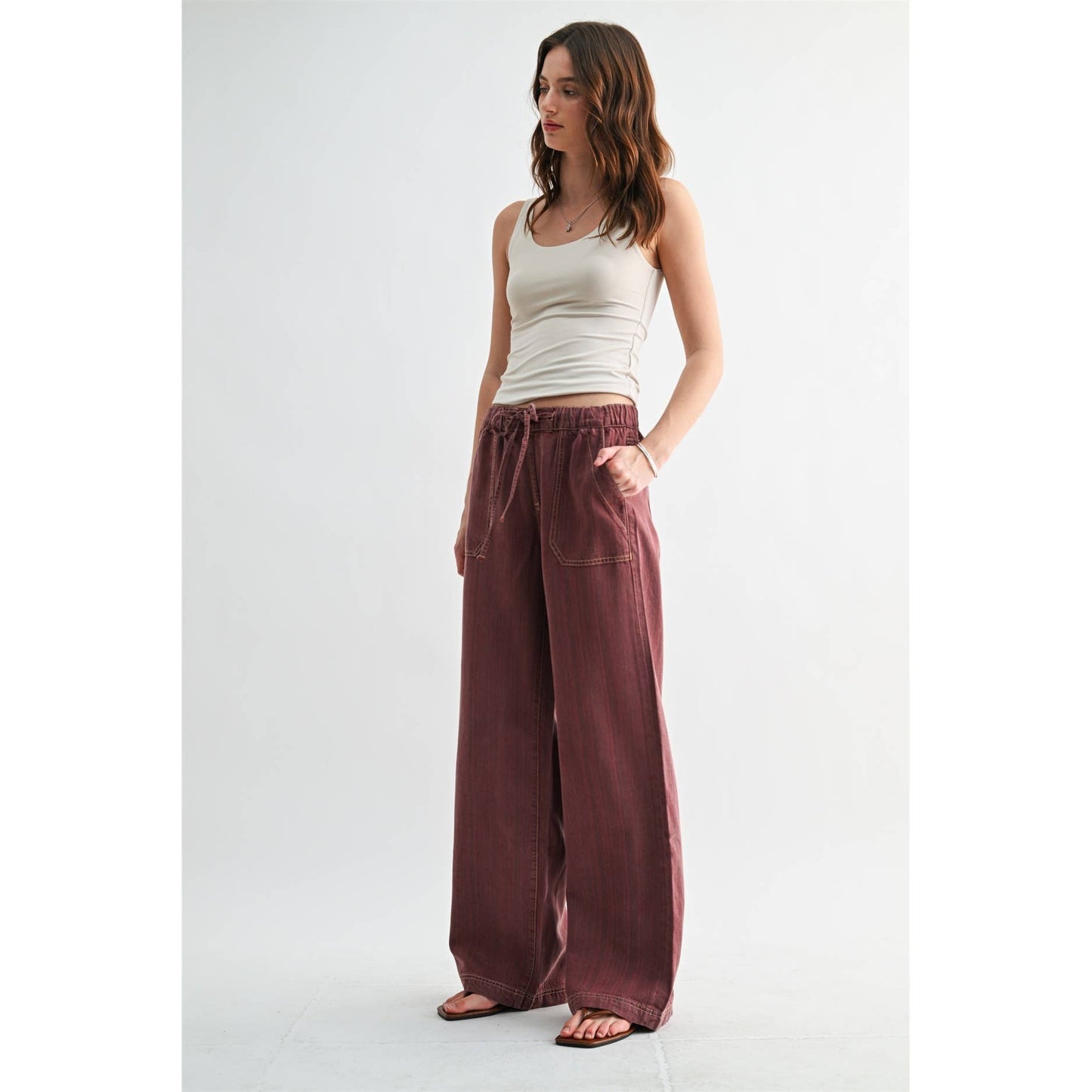 Mulberry Drawstring Pants